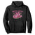 Tackle Cancer Hoodie Football Breast Cancer Awareness Pink Ribbon TS12 Black Print Your Wear