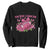 Tackle Cancer Sweatshirt Football Breast Cancer Awareness Pink Ribbon TS12 Black Print Your Wear