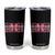 October Tackle Cancer Football Breast Cancer Awareness Tumbler Cup TS12 Black Print Your Wear