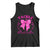 Tackle Breast Cancer Tank Top Support Fight Faith Pink Ribbon TS12 Black Print Your Wear