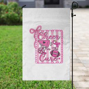 Cheer For The Cure Garden Flag Breast Cancer Awareness Football Gift TS12 Print Your Wear