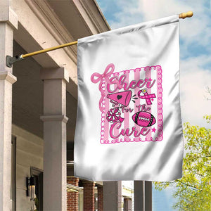 Cheer For The Cure Garden Flag Breast Cancer Awareness Football Gift TS12 Print Your Wear