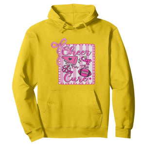 Cheer For The Cure Hoodie Breast Cancer Awareness Football Gift TS12 Daisy Print Your Wear