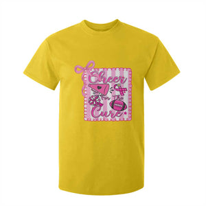 Cheer For The Cure T Shirt For Kid Breast Cancer Awareness Football Gift TS12 Daisy Print Your Wear