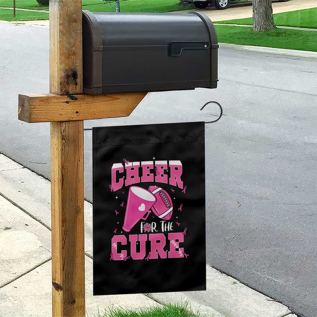 Breast Cancer Awareness Garden Flag Funny Cheer For The Cure Gift TS12 Print Your Wear