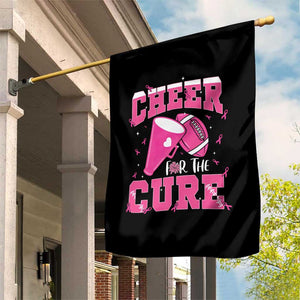 Breast Cancer Awareness Garden Flag Funny Cheer For The Cure Gift TS12 Print Your Wear