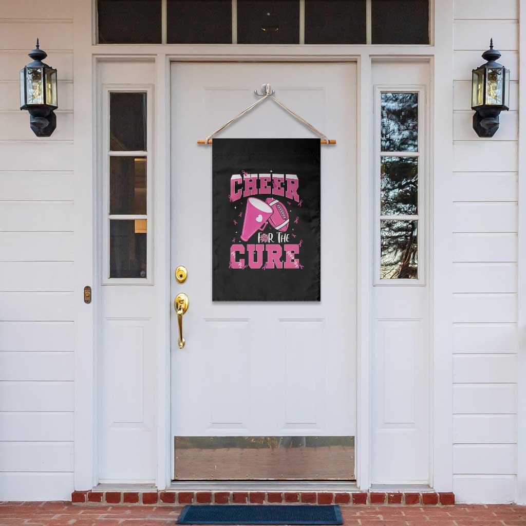 Breast Cancer Awareness Garden Flag Funny Cheer For The Cure Gift TS12 Print Your Wear