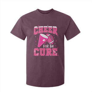 Breast Cancer Awareness T Shirt For Kid Funny Cheer For The Cure Gift TS12 Maroon Print Your Wear