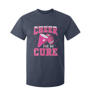 Breast Cancer Awareness T Shirt For Kid Funny Cheer For The Cure Gift TS12 Navy Print Your Wear