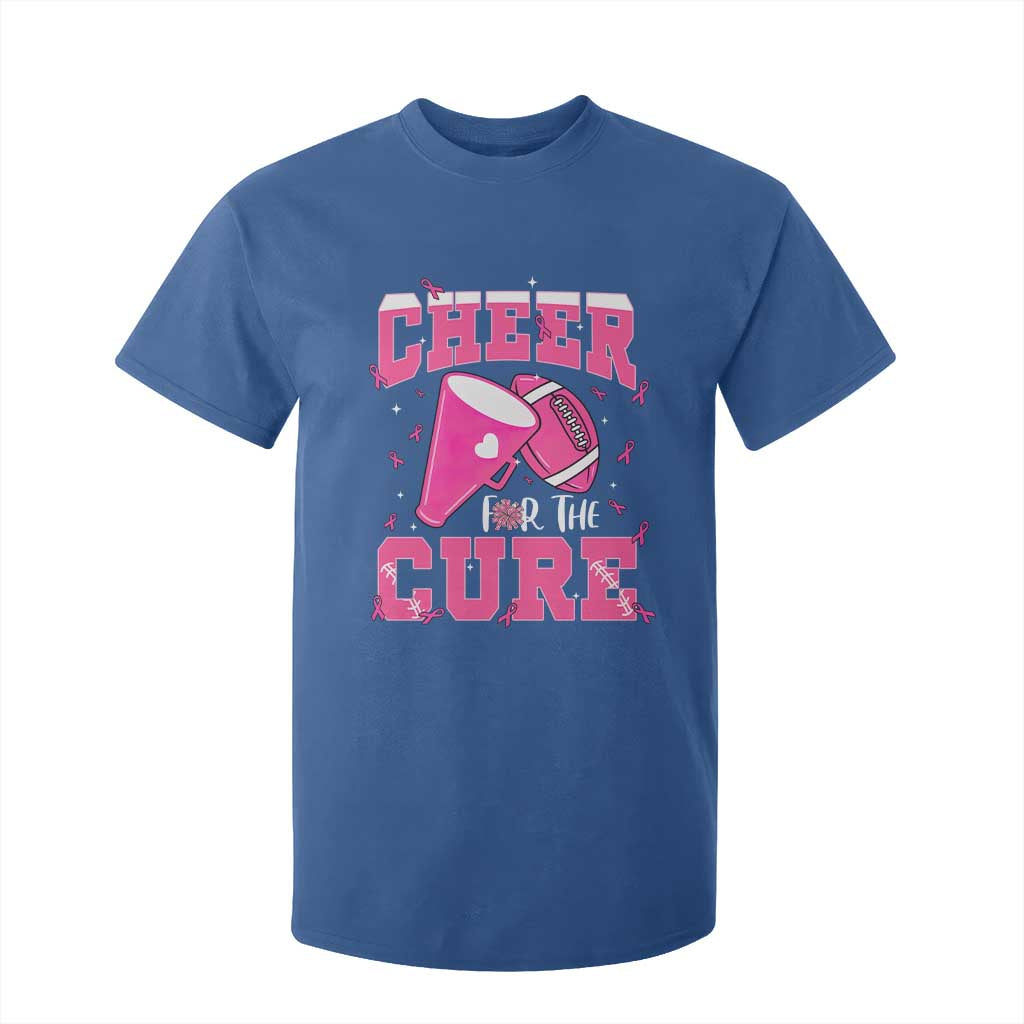 Breast Cancer Awareness T Shirt For Kid Funny Cheer For The Cure Gift TS12 Royal Blue Print Your Wear