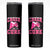 Breast Cancer Awareness Skinny Tumbler Funny Cheer For The Cure Gift TS12 Black Print Your Wear