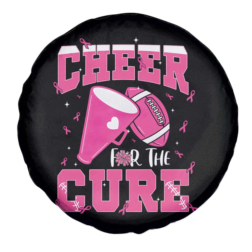 Breast Cancer Awareness Spare Tire Cover Funny Cheer For The Cure Gift TS12 Print Your Wear