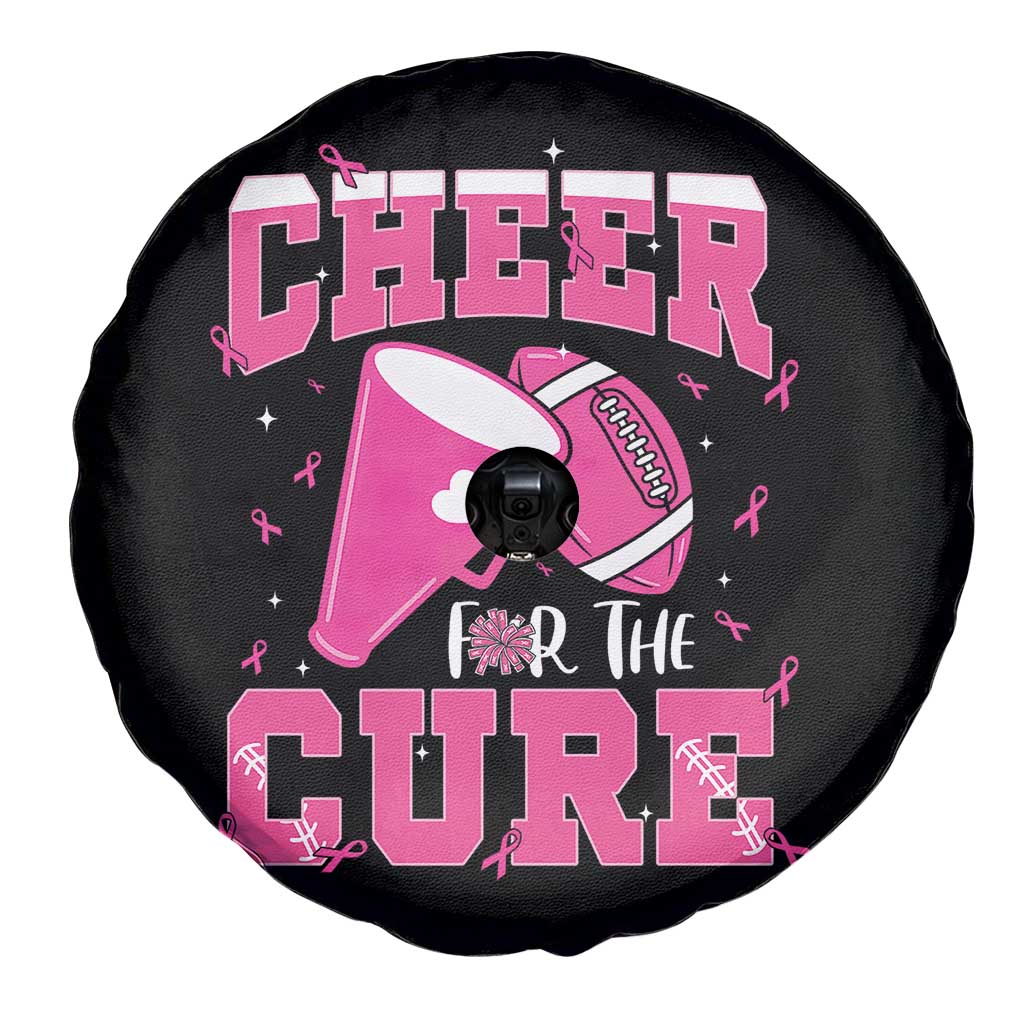 Breast Cancer Awareness Spare Tire Cover Funny Cheer For The Cure Gift TS12 Print Your Wear