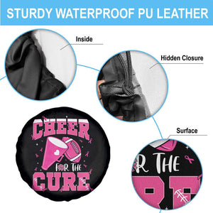 Breast Cancer Awareness Spare Tire Cover Funny Cheer For The Cure Gift TS12 Print Your Wear