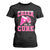 Breast Cancer Awareness T Shirt For Women Funny Cheer For The Cure Gift TS12 Black Print Your Wear