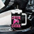 Breast Cancer Awareness Tumbler With Handle Funny Cheer For The Cure Gift TS12 Print Your Wear
