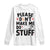 Please Do Not Make Me Do Stuff Long Sleeve Shirt Funny Lazy Girl - Print Your Wear