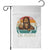 Bigfoot Lover Garden Flag Funny Ew People Retro Sunset Design TS12 White Print Your Wear
