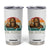 Bigfoot Lover Tumbler Cup Funny Ew People Retro Sunset Design TS12 White Print Your Wear