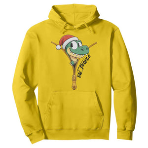 Funny Christmas Dinosaur Hoodie Ew People Xmas Gift TS12 Daisy Print Your Wear