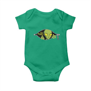 Funny Alien Baby Onesie Ew People Hater Quote TS12 Irish Green Print Your Wear