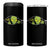 Funny Alien 4 in 1 Can Cooler Tumbler Ew People Hater Quote TS12 One Size: 16 oz Black Print Your Wear