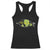 Funny Alien Racerback Tank Top Ew People Hater Quote - Print Your Wear