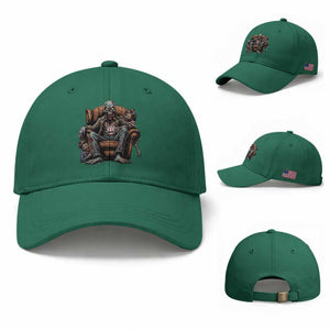 Funny #1 Dad Zombie Horror Baseball Cap Halloween Family Father Gift