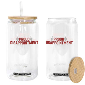 Proud Disappointment Skeleton Middle Fingers Badge Glass Can Funny Sarcastic Dark Humor TS12 Print Your Wear