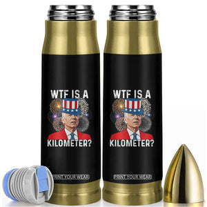 WTF is A Kilometer Bullet Tumbler Funny 4th of July