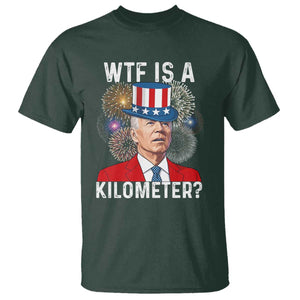 WTF is A Kilometer T Shirt Funny 4th of July