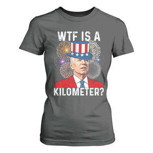 WTF is A Kilometer T Shirt For Women Funny 4th of July