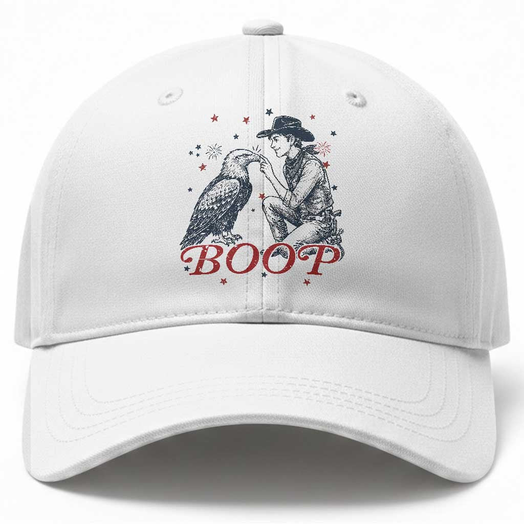 Boop Eagle Baseball Cap Western Cowboy Patriotic 4th of July