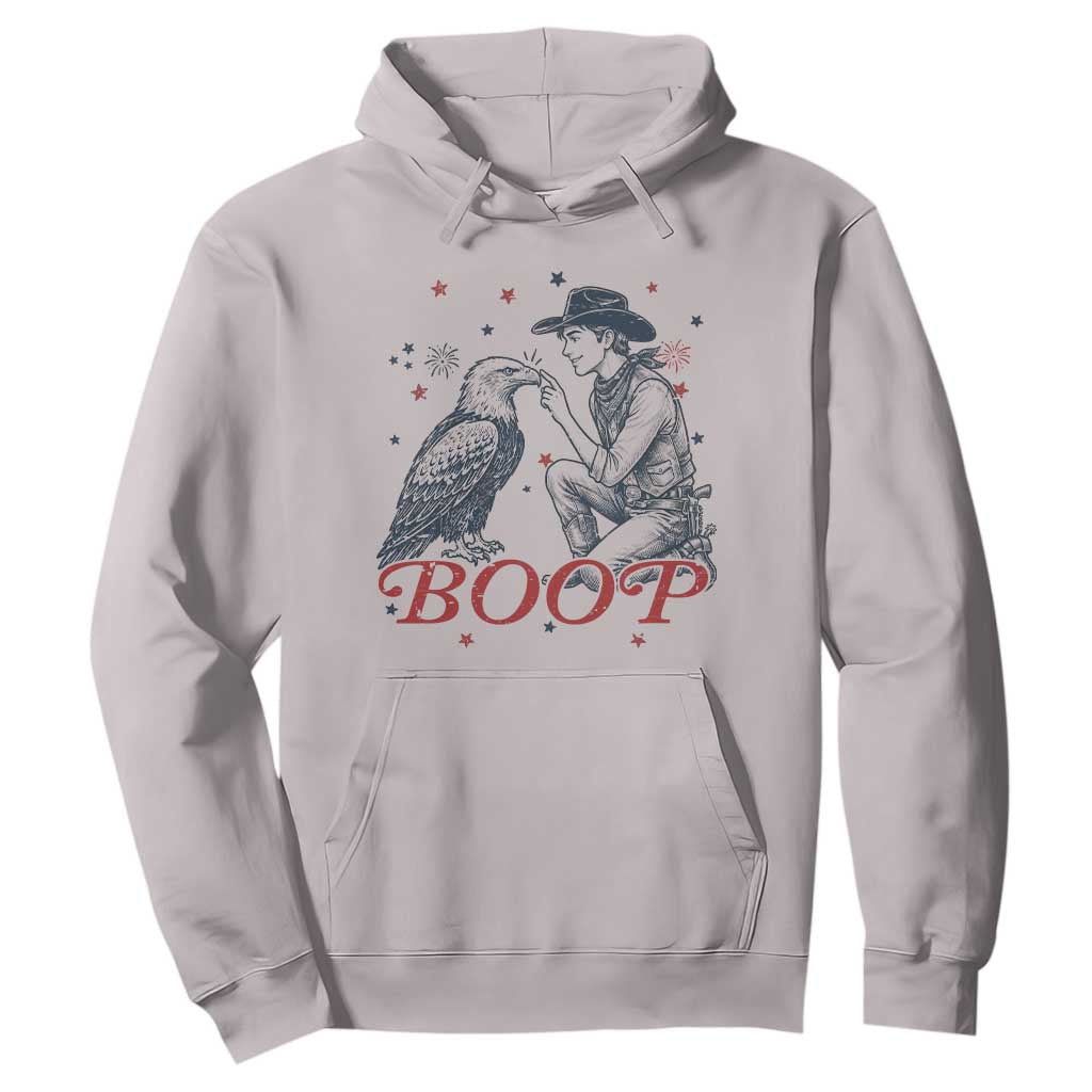 Boop Eagle Hoodie Western Cowboy Patriotic 4th of July