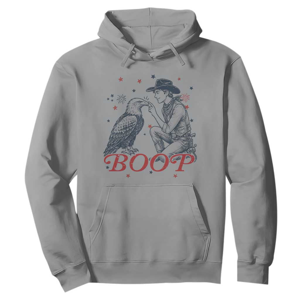 Boop Eagle Hoodie Western Cowboy Patriotic 4th of July