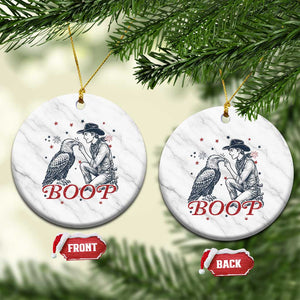 Boop Eagle Ceramic Ornament Western Cowboy Patriotic 4th of July