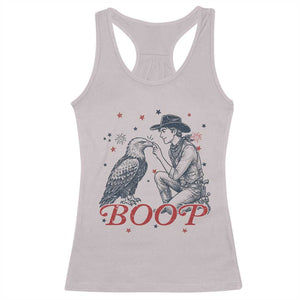 Boop Eagle Racerback Tank Top Western Cowboy Patriotic 4th of July