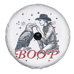 Boop Eagle Spare Tire Cover Western Cowboy Patriotic 4th of July