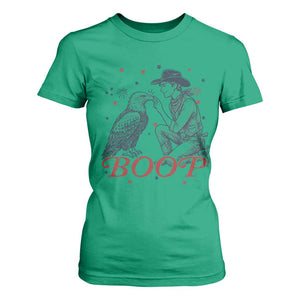 Boop Eagle T Shirt For Women Western Cowboy Patriotic 4th of July