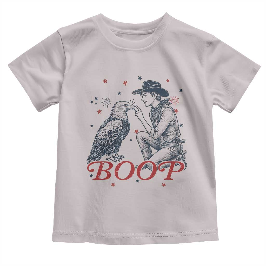 Boop Eagle Toddler T Shirt Western Cowboy Patriotic 4th of July