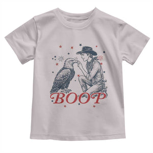 Boop Eagle Toddler T Shirt Western Cowboy Patriotic 4th of July
