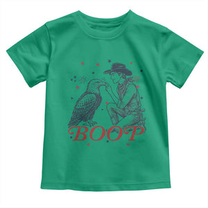 Boop Eagle Toddler T Shirt Western Cowboy Patriotic 4th of July