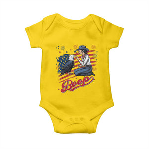 Boop Eagle Baby Onesie Western Cowgirl Patriotic USA American 4th of July