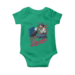 Boop Eagle Baby Onesie Western Cowgirl Patriotic USA American 4th of July