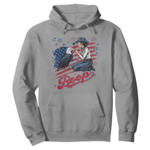 Boop Eagle Hoodie Western Cowgirl Patriotic USA American 4th of July