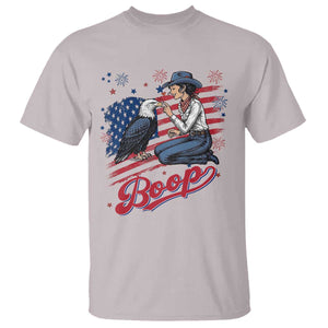 Boop Eagle T Shirt Western Cowgirl Patriotic USA American 4th of July