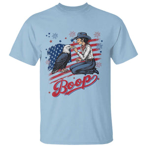 Boop Eagle T Shirt Western Cowgirl Patriotic USA American 4th of July