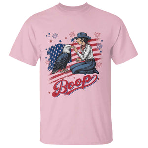 Boop Eagle T Shirt Western Cowgirl Patriotic USA American 4th of July