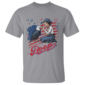 Boop Eagle T Shirt Western Cowgirl Patriotic USA American 4th of July