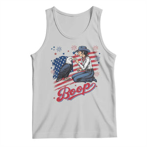 Boop Eagle Tank Top Western Cowgirl Patriotic USA American 4th of July